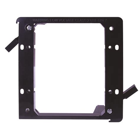 Vanco Old Work Rectangle PVC 2 gang Low Voltage Mounting 